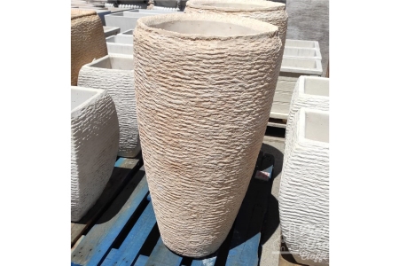 Vaso Cono Marrone h. 100